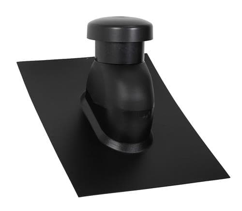 Sabetoflex ventilationshætte 5-45° Ø125 sort ABS