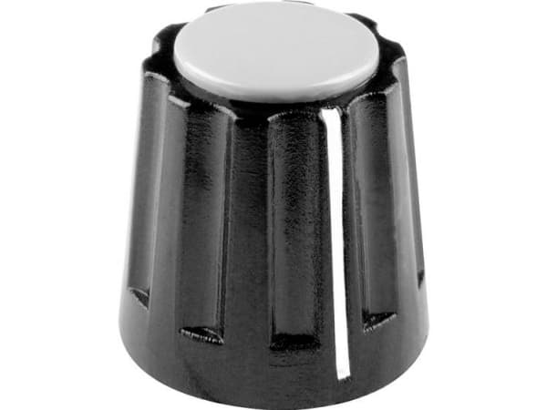 Mentor 331.61 Knob With Knob Marking Black Ø Xh 14.5mm X 14mm 1
