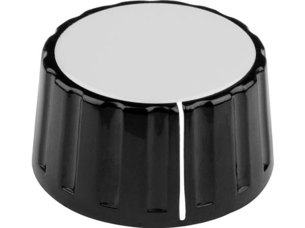 Mentor 334.8 Knob Black Ø Xh 36mm X 18.5mm 1 Pc