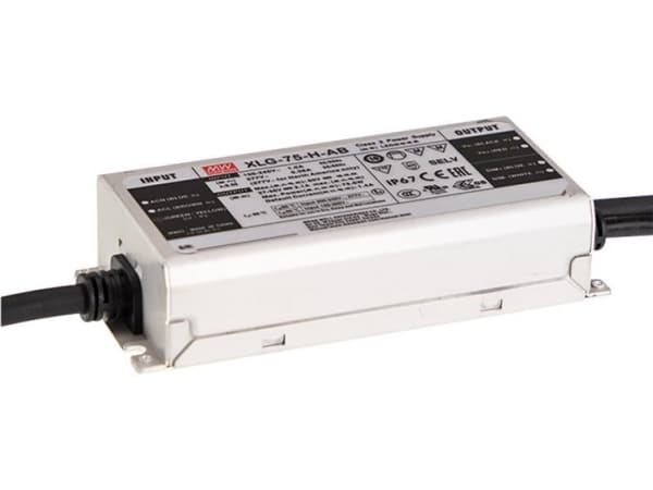 Mean Well strømforsyning 24V 75W IP67