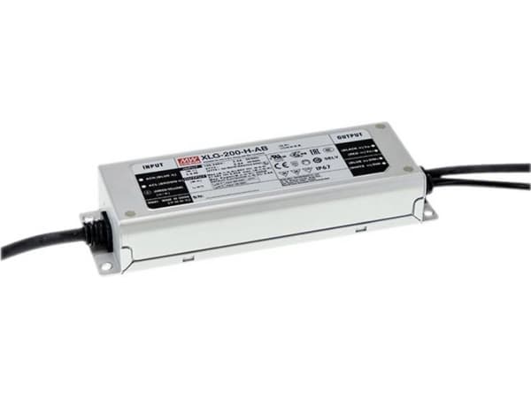 Mean Well strømforsyning 24V 200W IP67