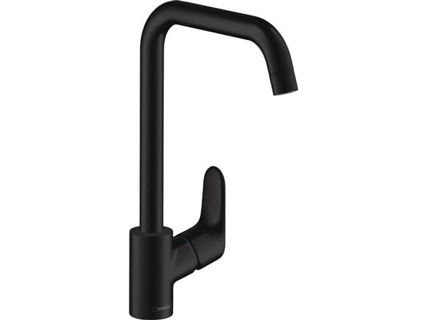 hansGrohe Focus M41 køkkenarmatur 260, 1jet mat sort