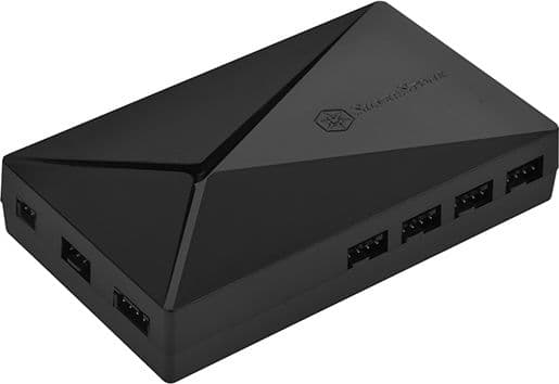 SilverStone SST-LSB02-E - ARGB LED Hub, Kontroller - svart