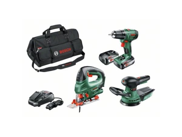Bosch AKKUSÆT 18V PSR/PST/ORBIT 2X2,5A TOOLBAG