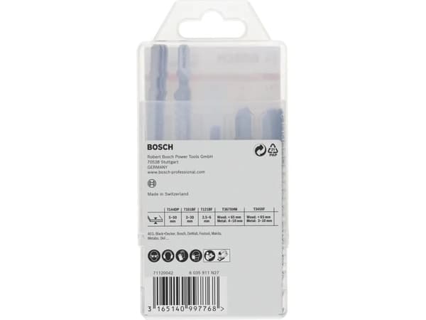 Bosch STIKSAVKLINGESÆT MULTIMATERIAL 15 STK