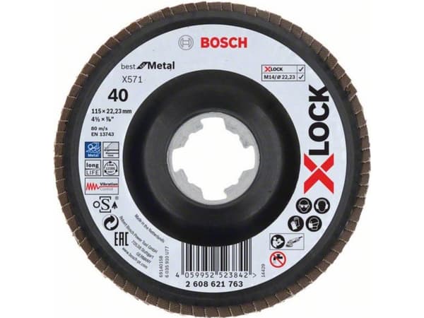 Bosch Accessories 2608621763 Lamelskiver Diameter 115 mm N/A 1 stk