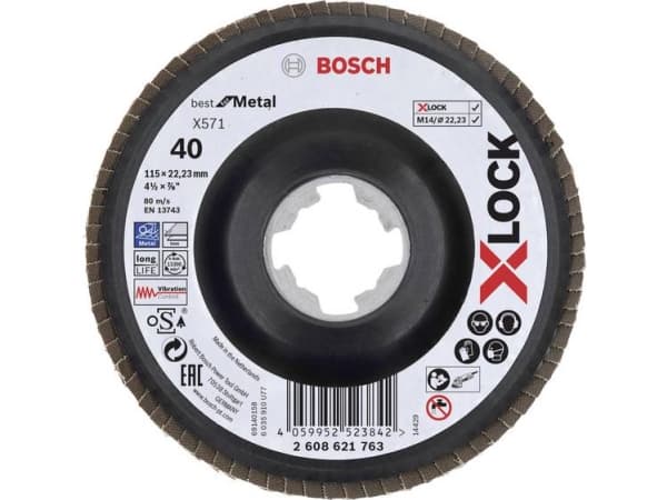 Bosch Accessories 2608621763 Lamelskiver Diameter 115 mm N/A 1 stk