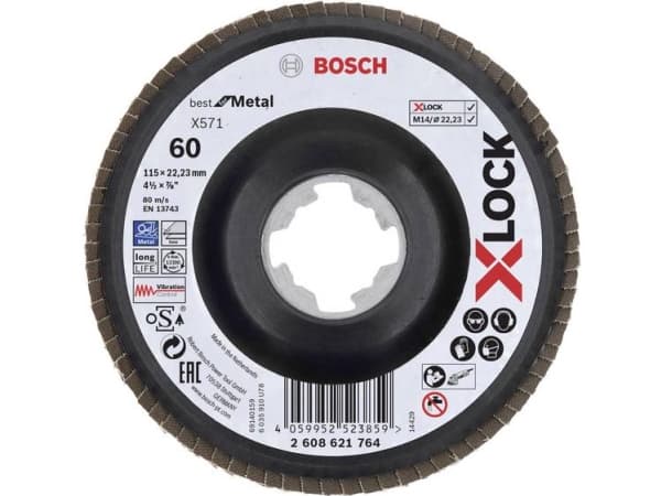Bosch Accessories 2608621764 Lamelskiver Diameter 115 mm N/A 1 stk