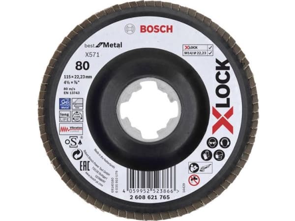 Bosch Accessories 2608621765 Lamelskiver Diameter 115 mm N/A 1 stk