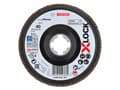 Miniatyrbilde 3 av 5: Bosch Best for Metal X571 - Klaffplate - for metall, rustfritt stål - 125 mm - X-LOCK - grovkorn: 40