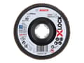 Miniatyrbilde 1 av 5: Bosch Best for Metal X571 - Klaffplate - for metall, rustfritt stål - 125 mm - X-LOCK - grovkorn: 40