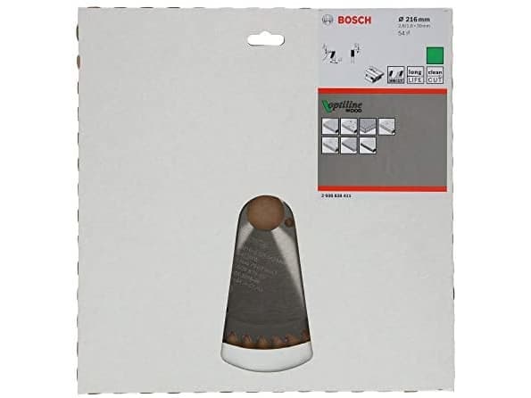 Bosch RUNDSAVKL STAT OPTILINE TRÆ 216X30MM 54T