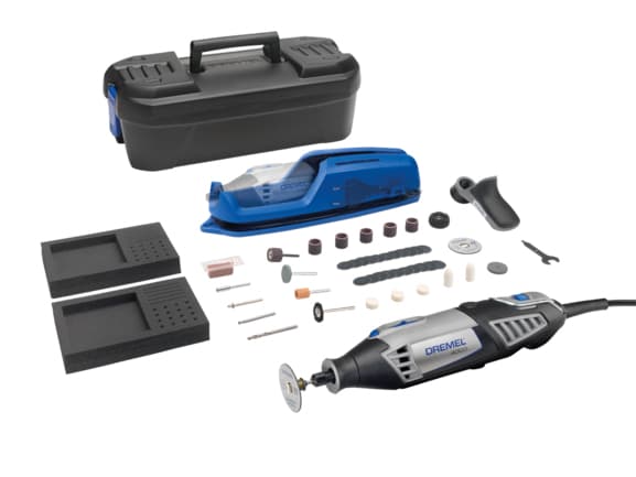 Dremel 4000 (4000 - 1/45X), 41 mm, 43 mm, 230 mm, 660 g, skjæring / kapping, Sliping, Polering, Sliping, 88,9 dB