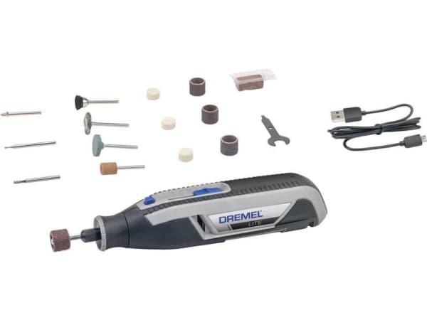 Dremel Lite 7760-15 - Roterende verktøy - trådløs inkludert lader - 3.6 V