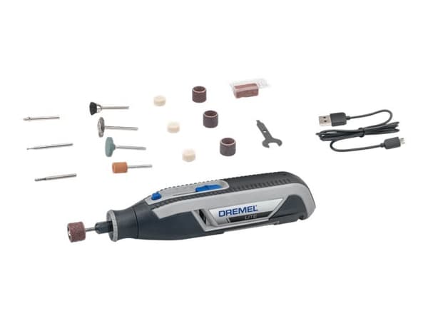 Dremel Lite 7760-15 - Roterende verktøy - trådløs inkludert lader - 3.6 V