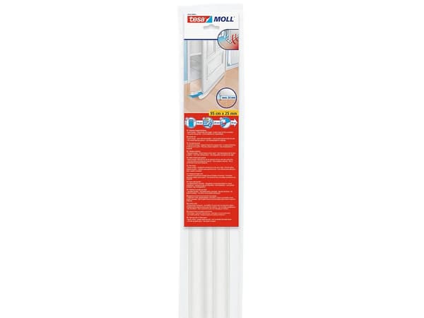 tesa Tesa 05418-00004-01 Dørtrin-dobbelttætning tesamoll® Hvid (L x B) 0,95 m x 25 mm 1 stk 1 stk