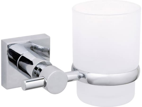 TESA 40257-00000-00-00-00, seinäkiinnike, ruostumaton teräs, valkoinen, 125 mm, 90 mm, 95 mm