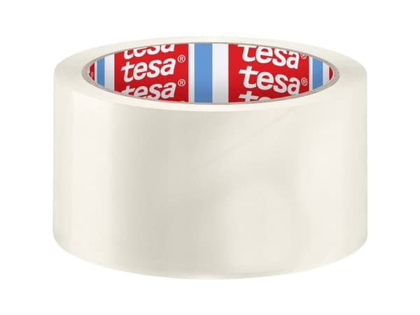 tesa SOLID & STRONG 58640-00000-00 Pakkebånd tesapack® Transparent (L x B) 66 m x 50 mm 1 stk
