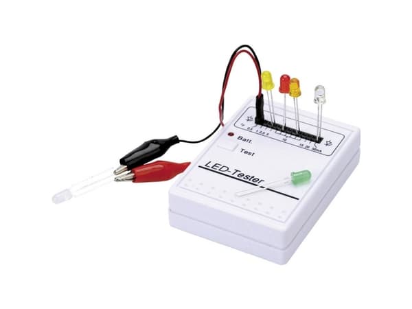 H-Tronic LED-tester 9 V/DC Passer til LED med ledninger, SMD LED