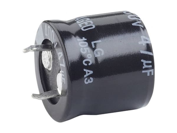 Thomsen elektrolyyttikondensaattori SnapIn 10 mm 100 µF 450 V/DC 20 % (Ø x K) 22 mm x 40 mm 1 kpl