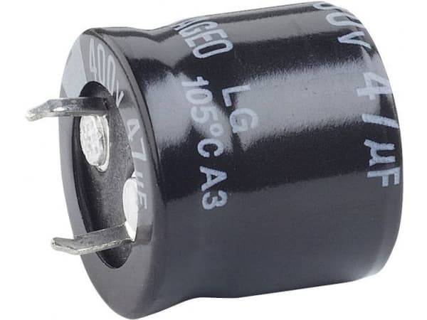 Thomsen elektrolyyttikondensaattori SnapIn 10 mm 100 µF 450 V/DC 20 % (Ø x K) 22 mm x 40 mm 1 kpl