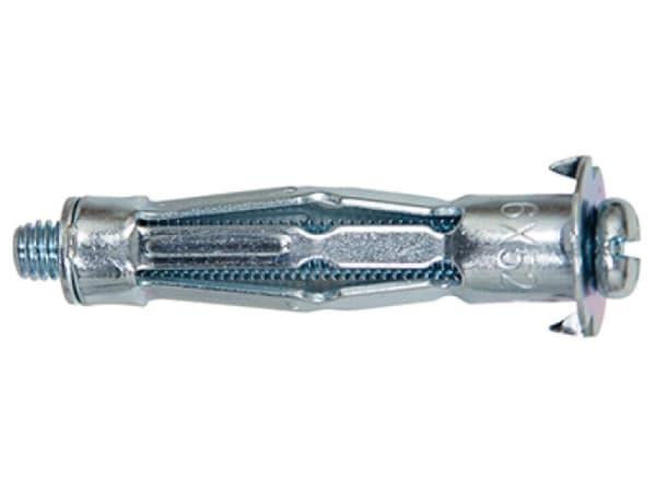 Fischer 519774, Metall, Grå, 52 mm, 1 cm, 5,8 cm, 50 styck