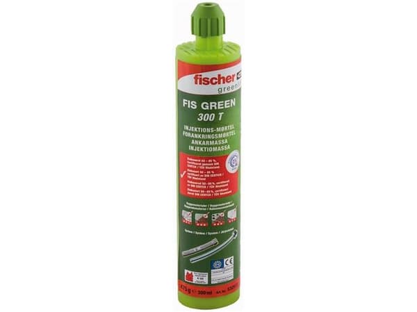 Fischer grout 300ml - FIS Green 300 T - minst 50 % hållbar matta.