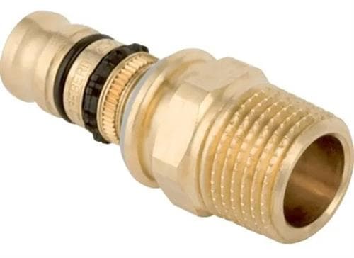 Mepla RG overg. m/udv. ø75-2½ - Geberit Mepla overgang med udv. gevind: d=75mm, R=2 1/2'