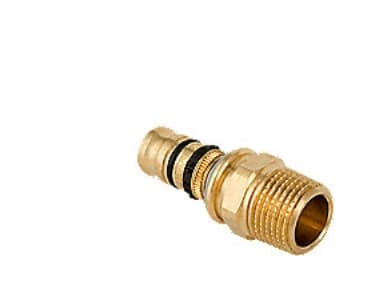 Mepla RG overg. m/udv. ø75-2½ - Geberit Mepla overgang med udv. gevind: d=75mm, R=2 1/2'