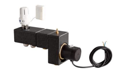 Uponor Fluvia t.PUSH 12 TH-X - med termostat. Komplet inklusiv isolering