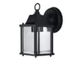 Miniatyrbilde 1 av 5: LEDVANCE ENDURA CLASSIC - Vegglampe - 1 sokkel - E27 - firkantet lykt - svart, blank