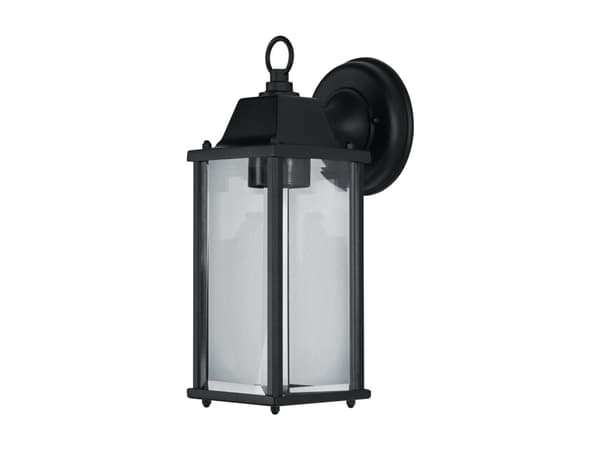 LEDVANCE ENDURA CLASSIC, Vegglys, Sort, Aluminium, IP23, I, Veggmontering Sort