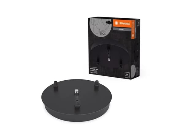 LEDVANCE 941930460, Soltak, Svart, CE, 220 - 240 V, 50 / 60 hz, 20 cm