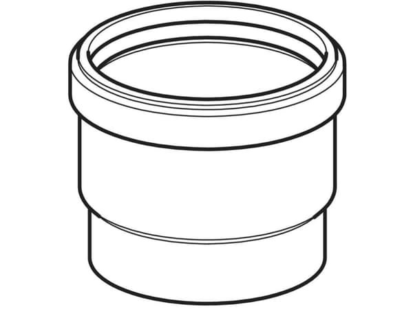 Geberit PE-muhvi d=63mm - Geberit PE-muhvi huulitiivisteellä: d=63mm