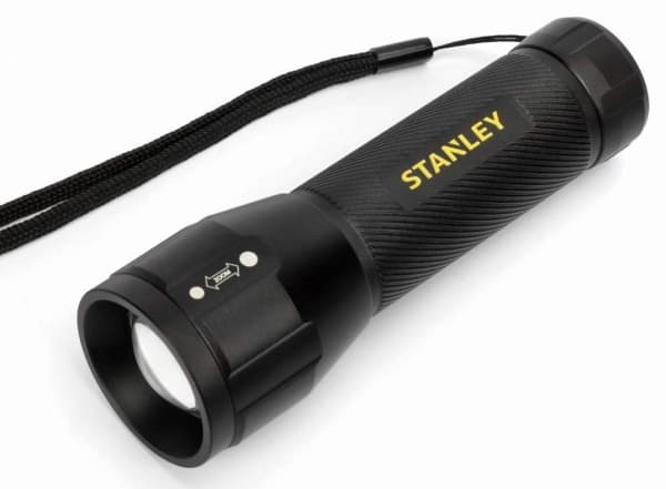 Stanley 4AAA aluminium lommelykt, 380/90lm, zoom
