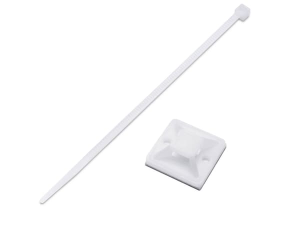 Tru Components T1904ca038 Cable Tie Assortment 100mm 2.50mm Natural 20 Pieces