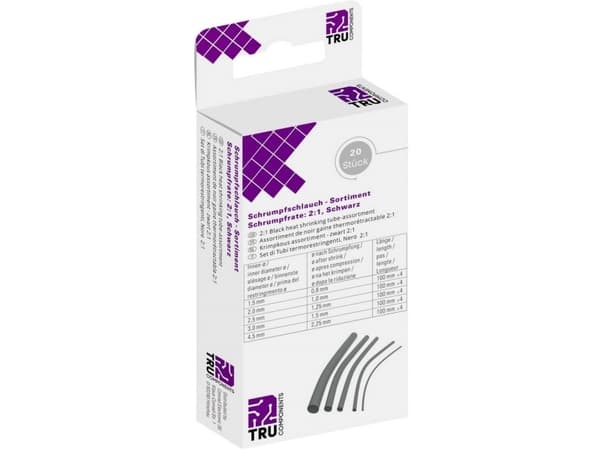 TRU COMPONENTS T1904CA042 Krympeslangesortimentti 20 osaa