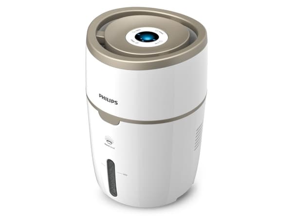 Philips Series 2000 HU4816 - Luftfukter - mobil, frittstående - hvit/sjampanjegull