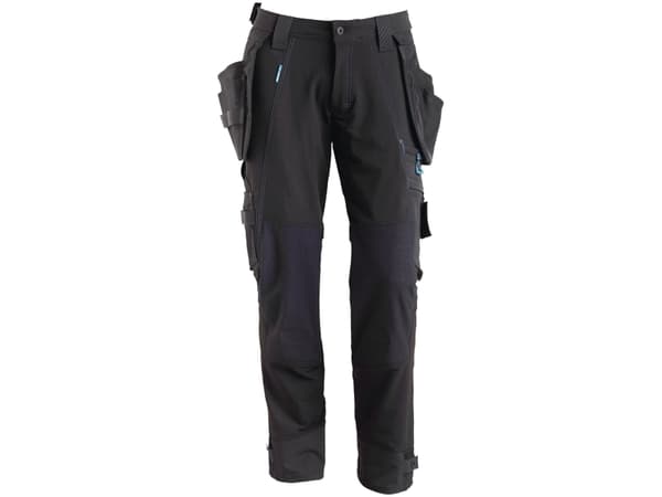 MASCOT 17031-311-09, Bukser, Alle kjønn, Sort, Elastan, Nylon, 235 g/m², 8%