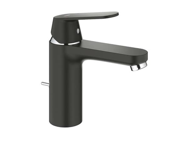 Grohe Eurosmart Cosmopolitan Tvättställsblandare med bottenventil - Matt svart