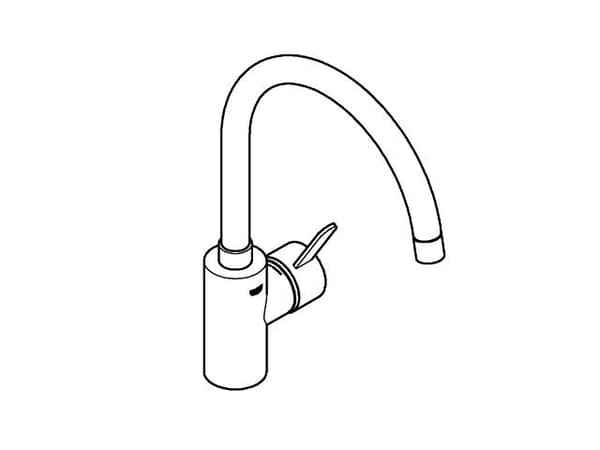 GROHE 32843DC2, Baderomsvask
