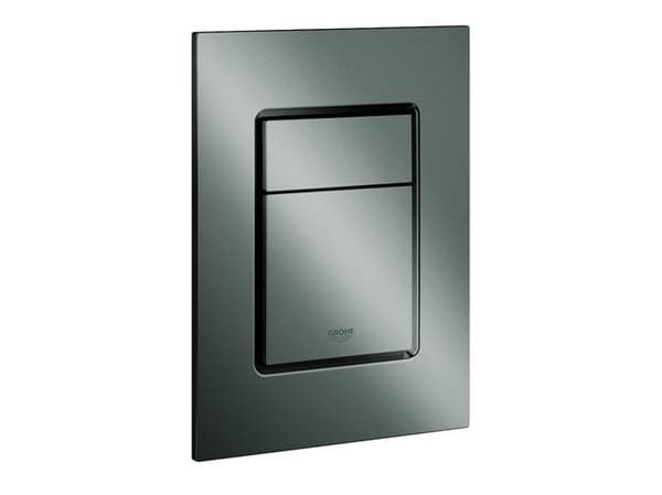 Grohe Skate Cosmop. Betj.plade - Str. S, 2-skyls betjening, hard graphite 37535A00