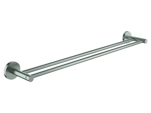 Grohe Essentials håndkleholder. - Dobbel håndklestang, 600mm, Supersteel 40802DC1