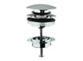 Miniatyrbilde 3 av 4: Grohe Push up bundventil - Supersteel, Afløbsgarniture med tryk-åben 65807DC0