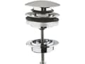 Miniatyrbilde 2 av 4: Grohe Push up bundventil - Supersteel, Afløbsgarniture med tryk-åben 65807DC0