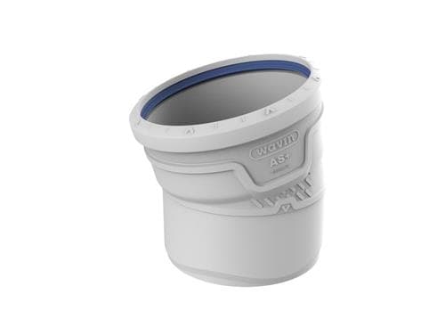 Wavin AS+ taivutus 160x15° - PP-M