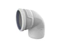Miniatyrbilde 1 av 3: Wavin AS+ bøjning 125x87° - PP-M