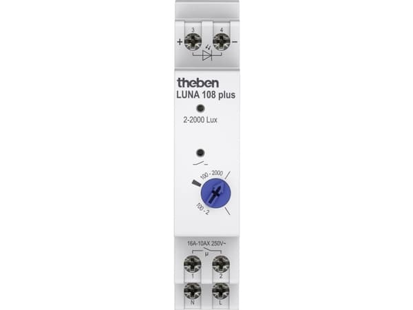 Theben LUNA 108 plus EL Skimmer-kytkin 1 kpl 230 V