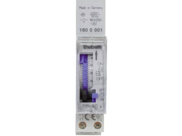 Theben SYN 160 a Timer til DIN-skinne