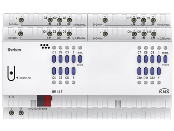 Theben KNX 4940245 Lämmitystoimilaite HM 12 T KNX